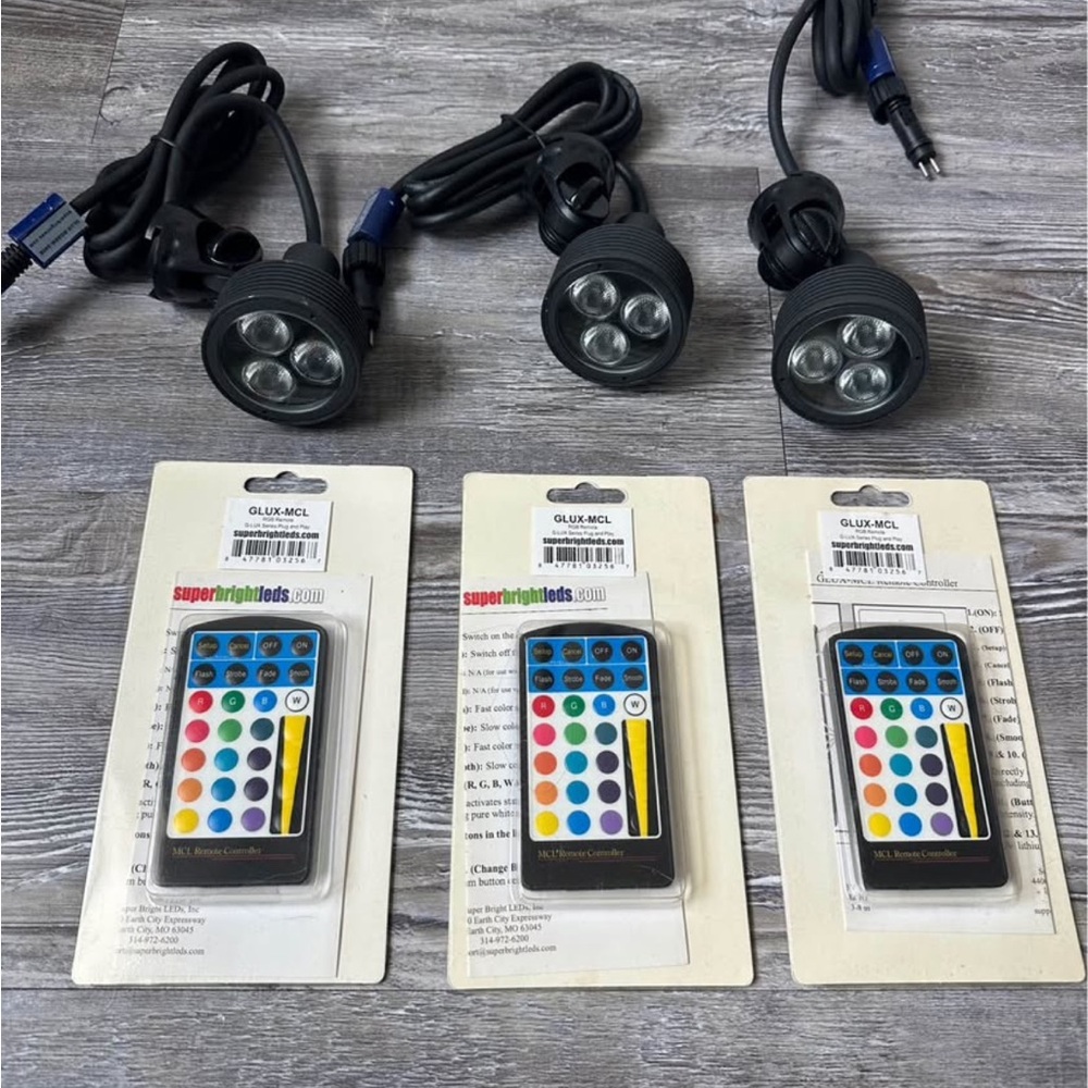 Super Bright LED RGB up Light Kit